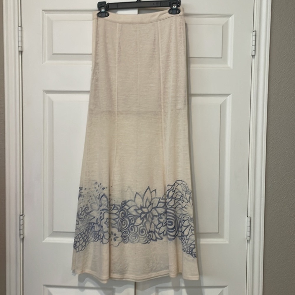 Sheer Maxi With Mini Underskirt